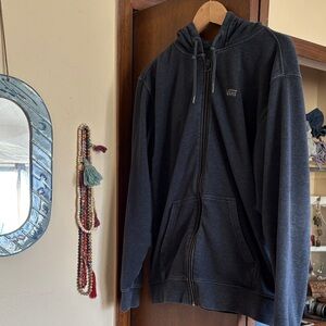 Vans Charcoal Full-Zip Hoodie